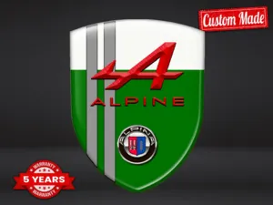 Alpina Stampa Adesivi Paraurti Professionale Drift Minimali